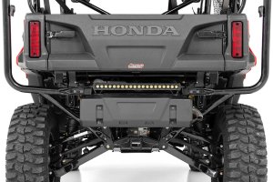 Honda Pioneer 1000 LED Light Kit - Rear-Facing Lower - Rough Country - 20-inch Single-Row - Black - '16-'23